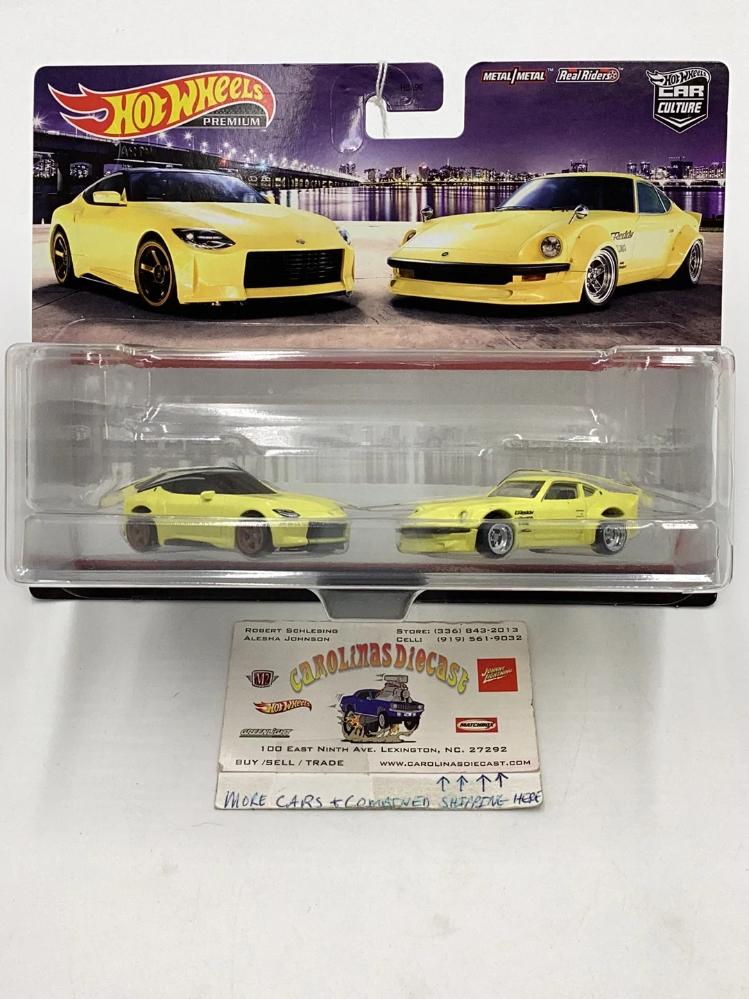 Hot wheels car culture team 2 pack target exclusive Nissan Z Proto Nissan Fairlady Z 282E