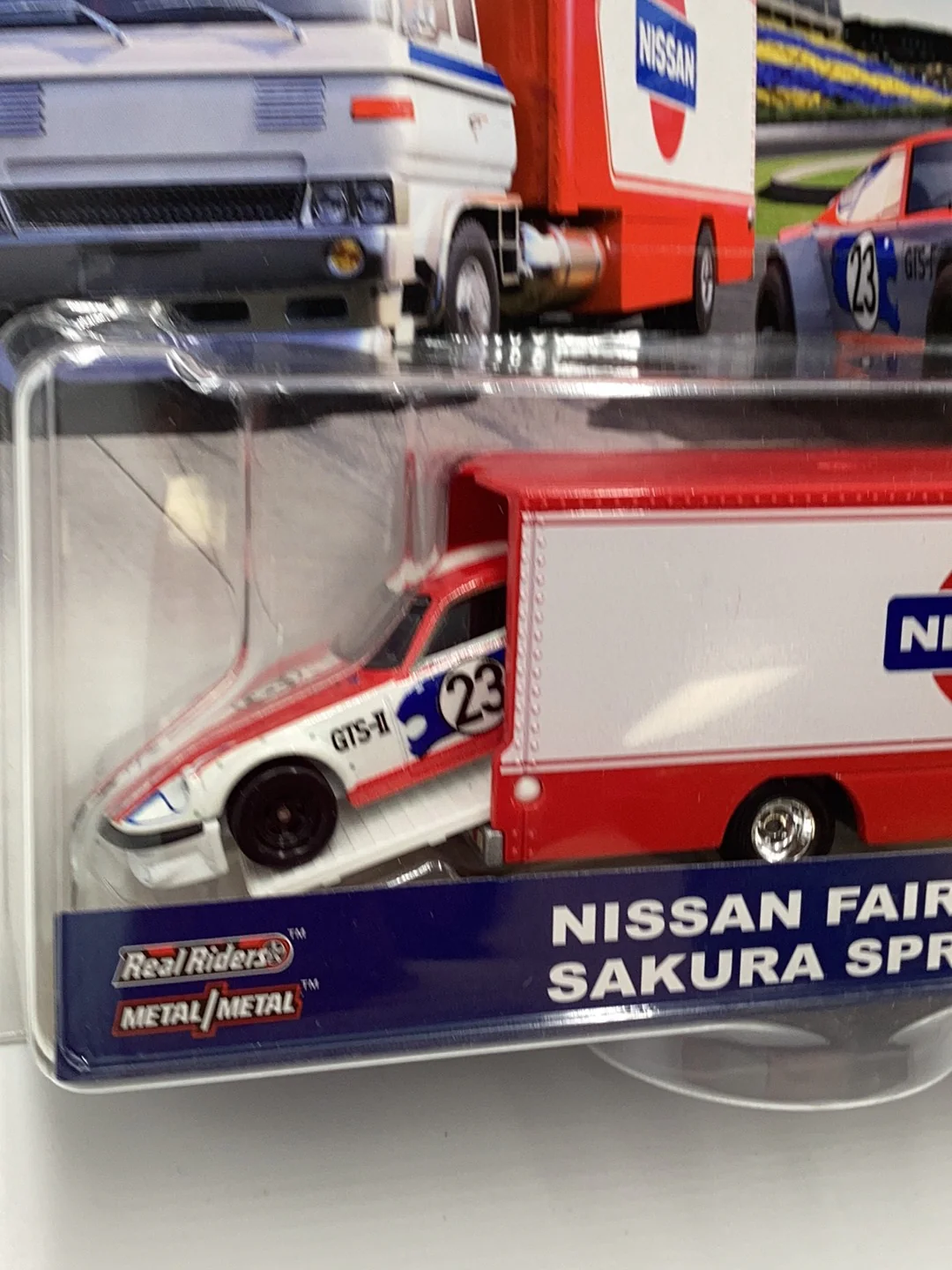 Hot wheels car culture team transport #11 Nissan fairLady Z Sakura sprinter 279E - Image 2