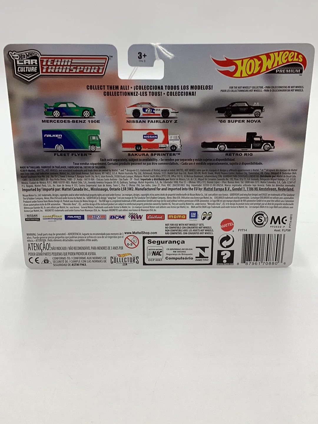 Hot wheels car culture team transport #11 Nissan fairLady Z Sakura sprinter 279E - Image 6