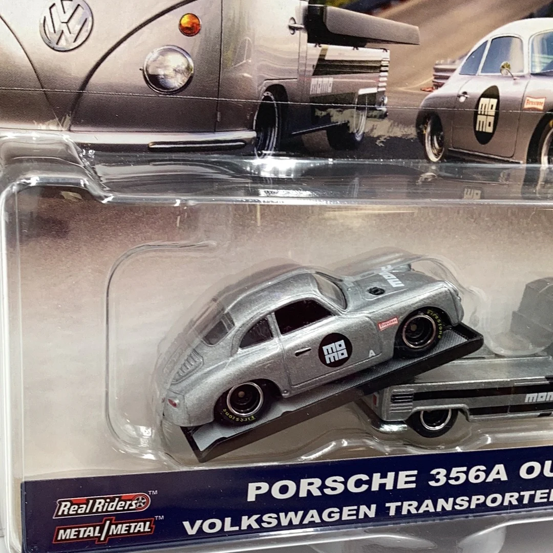 Hot wheels car culture team transport #13 Porsche 356A outlaw Volkswagen transporter T1 Pickup 278G - Image 3