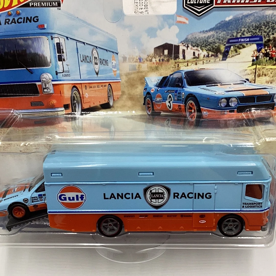 Hot wheels car culture team transport #26 Lancia Rally Euro hauler 282B - Image 5