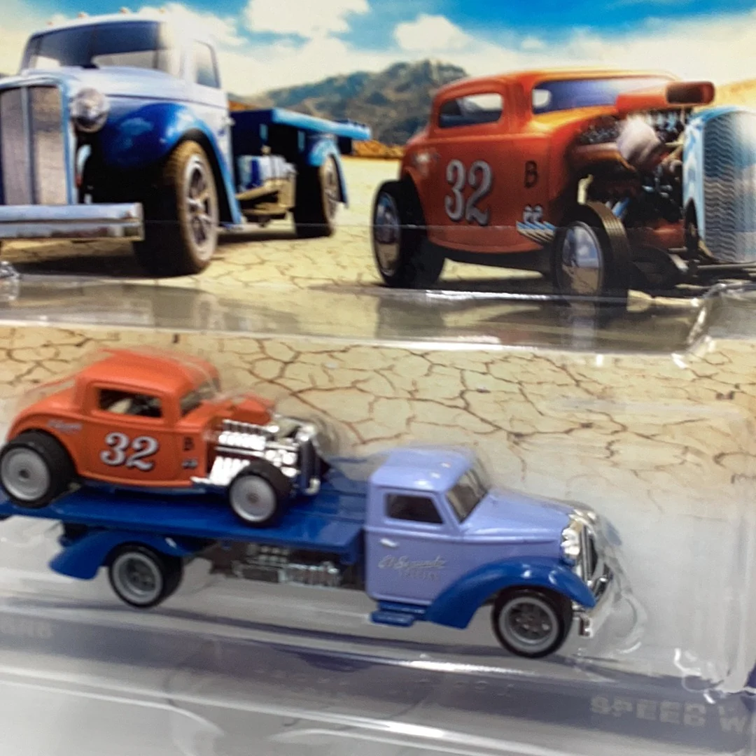 Hot wheels car culture team transport #32 32 Ford Speed Waze 282A - Image 4