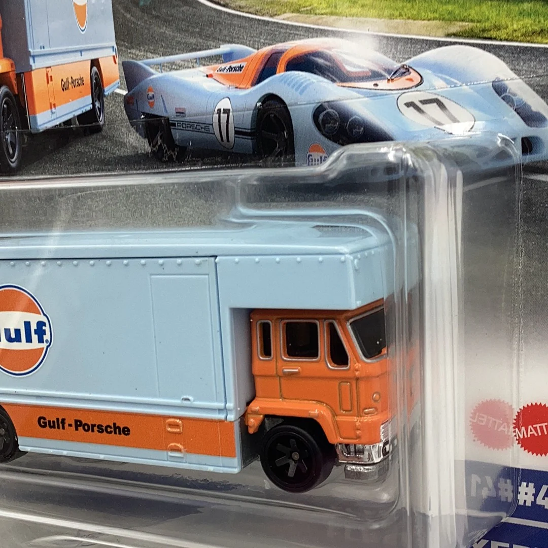 Hot wheels car culture team transport #41 Porsche 917 LH fleet flyer 278G - Image 4
