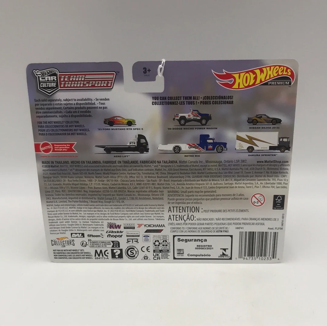 Hot wheels car culture team transport #52 Nissan Silvia S13 Sakura Sprinter 279E - Image 4