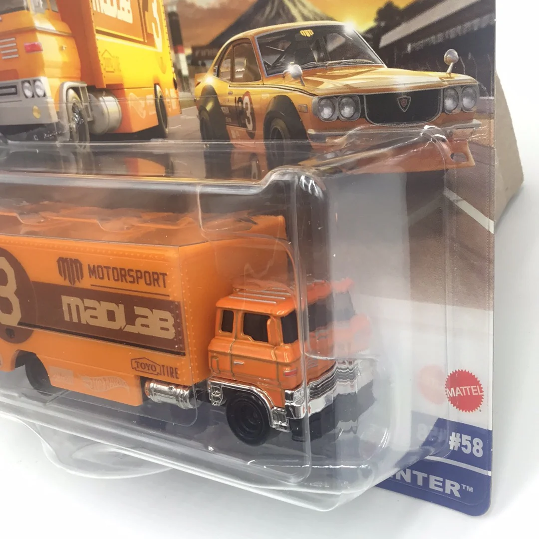 Hot wheels car culture team transport #58 Max Mike Mazda RX3 GT Sakura Sprinter 280D - Image 4