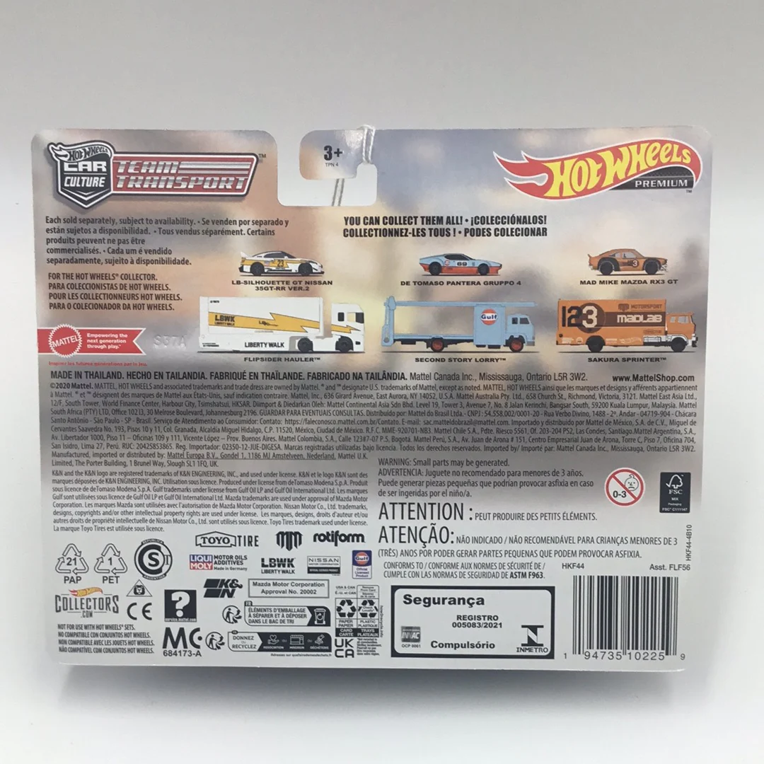 Hot wheels car culture team transport #58 Max Mike Mazda RX3 GT Sakura Sprinter 280D - Image 5
