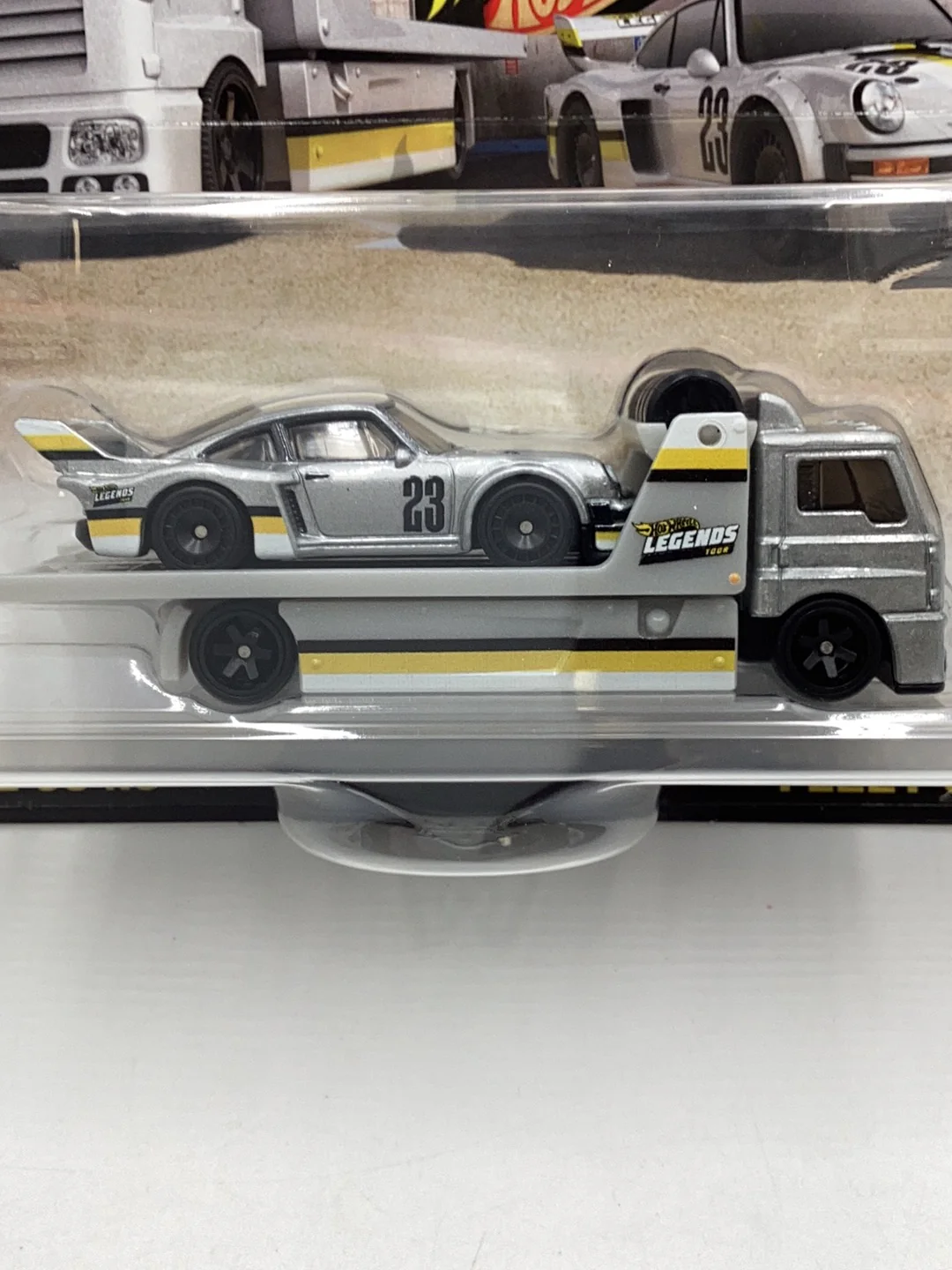 Hot wheels CAR CULTURE TEAM TRANSPORT Porsche 934.5 Fleet Street Legends Tour walmart exclusive - Image 2