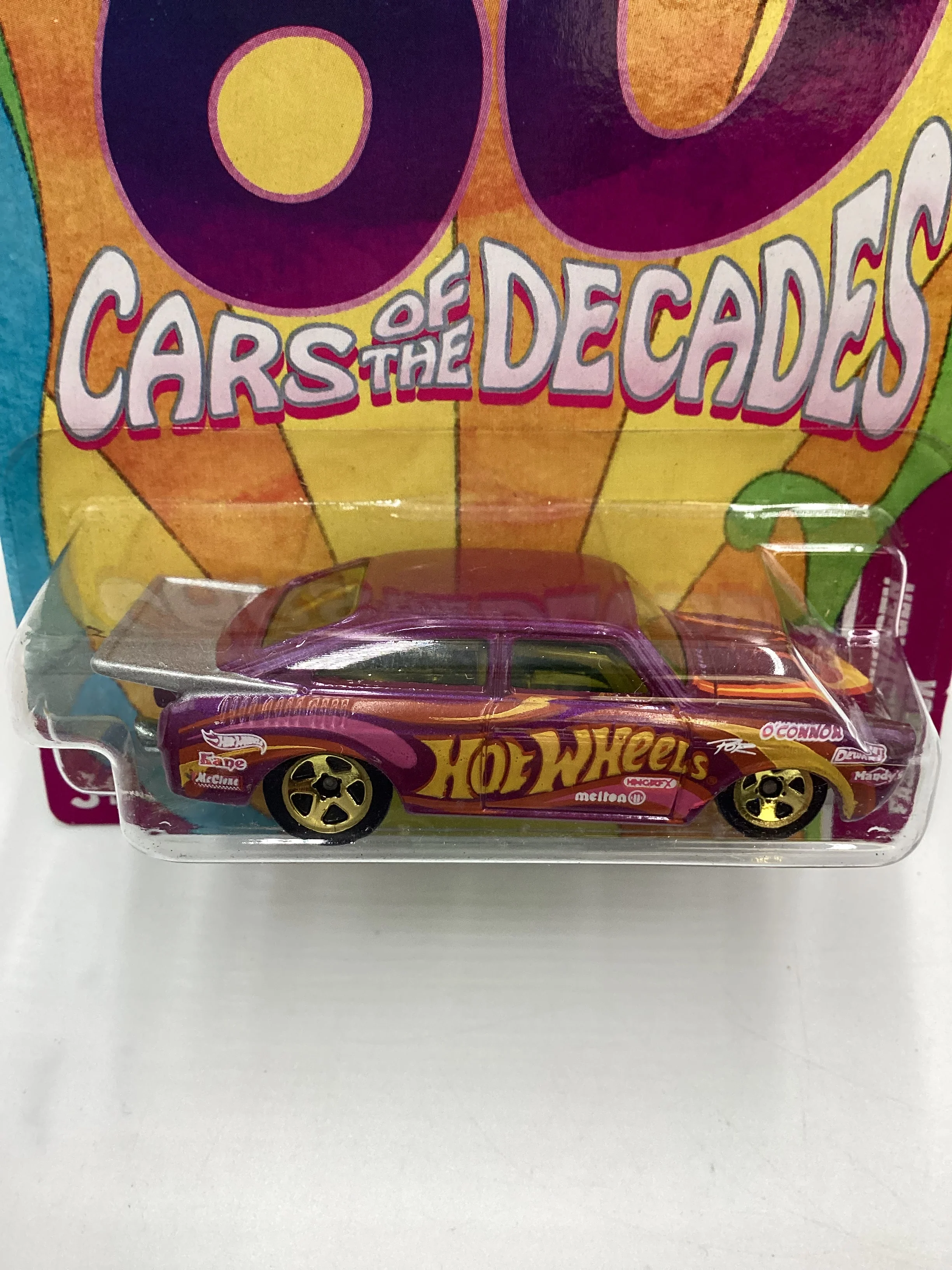 Hot Wheels Cars of the Decades The 60s #14 65 Volkswagen Fastback Purple 160J - Image 3