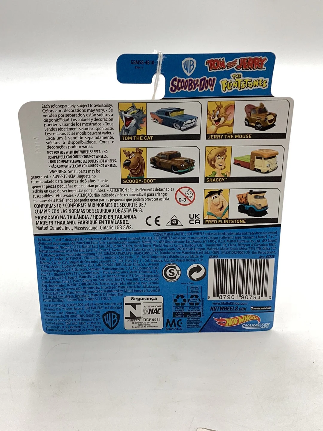 Hot Wheels Character Cars Tom The Cat 1/5 114A - Image 4