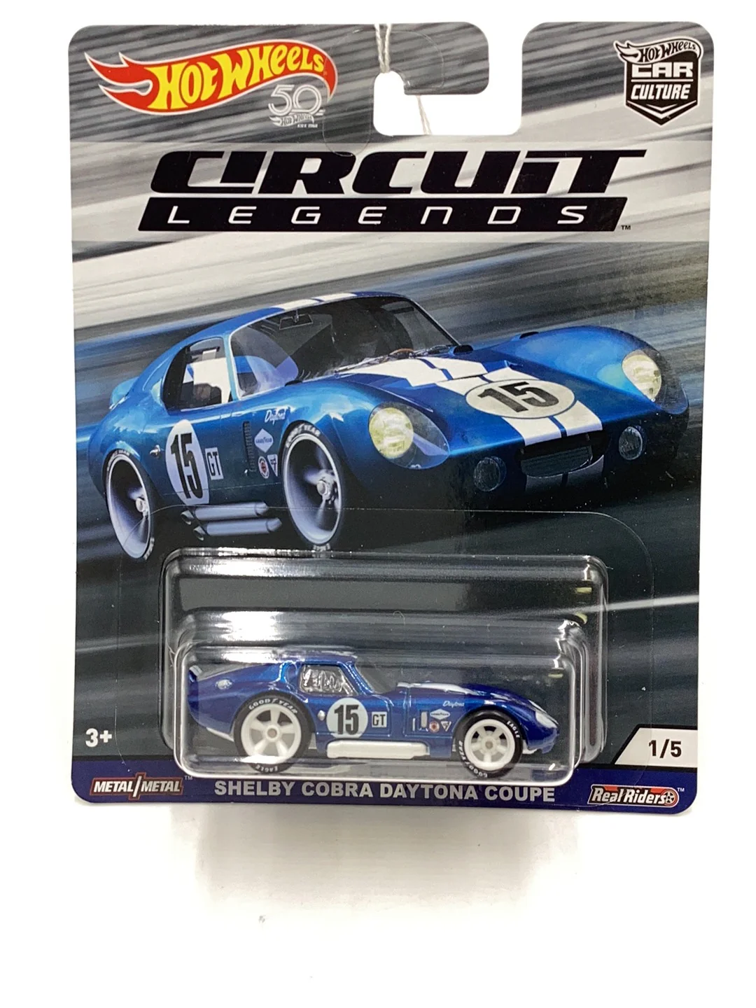 Hot wheels Circuit Legends 1/5 Shelby Cobra Daytona Coupe 253A - Image 2