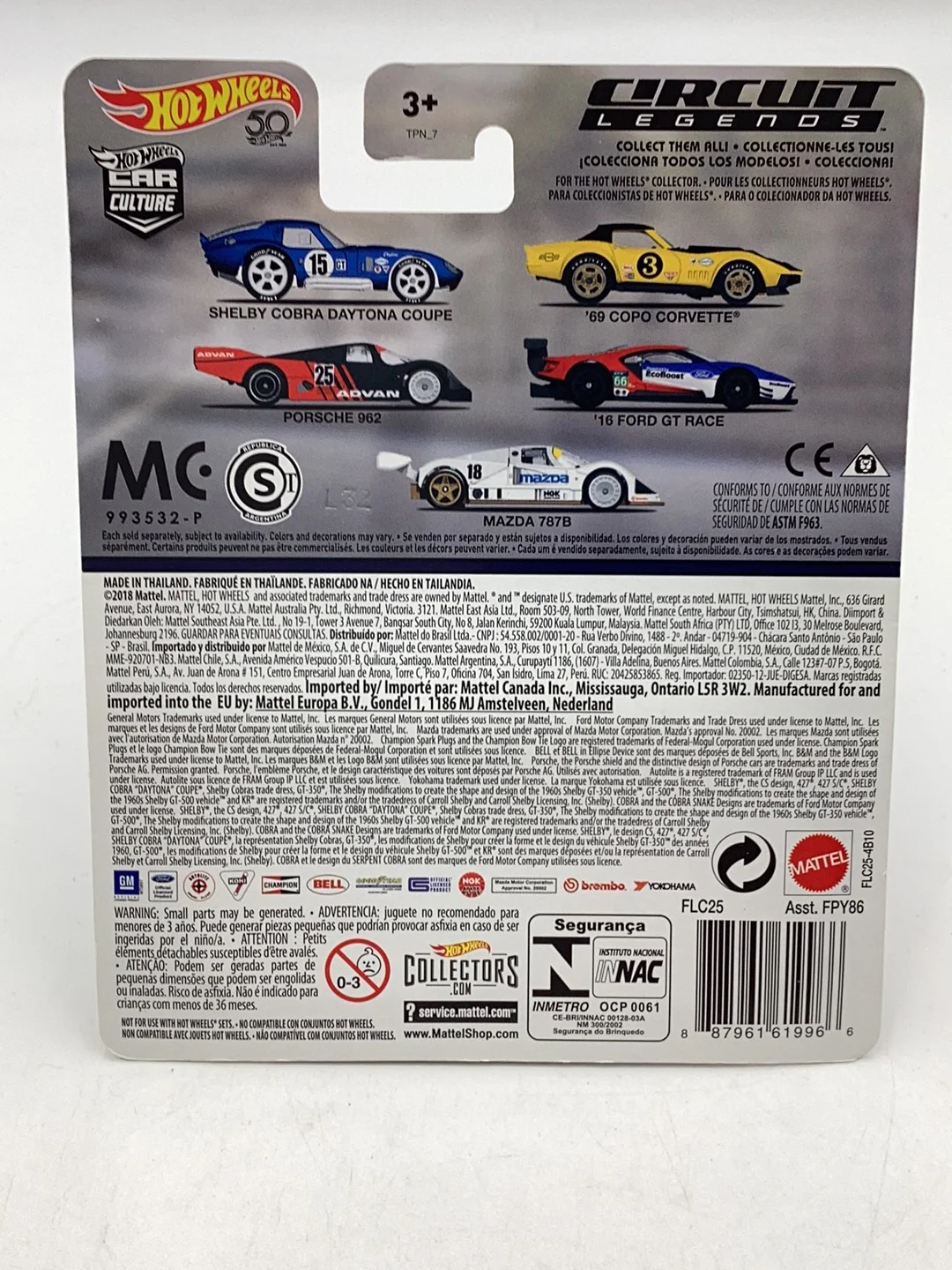 Hot wheels Circuit Legends Mazda 787B 5/5 A1 - Image 6