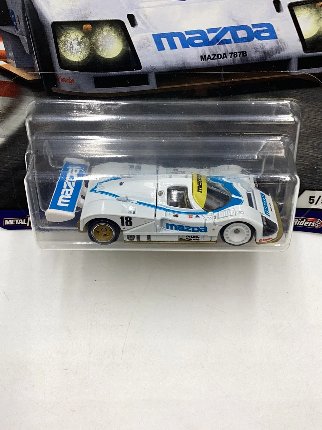 Hot wheels Circuit Legends Mazda 787B 5/5 (Bad Card) - Image 6