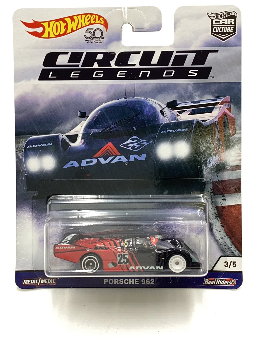 Hot wheels Circuit Legends Porsche 962 3/5 252B - Image 2