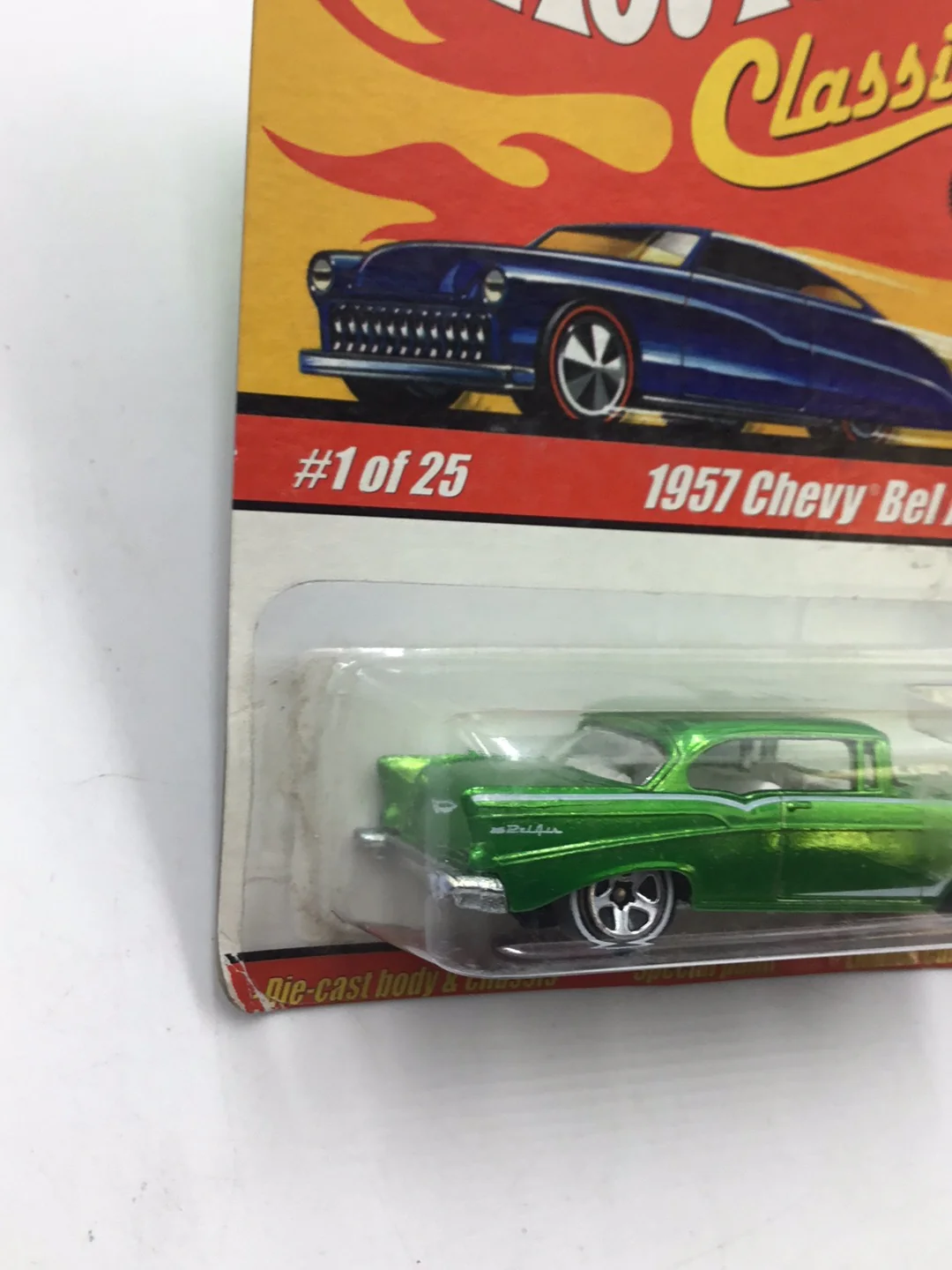 Hot wheels classics series 1  #1 1957 Chevy Bel Air CC1 - Image 3