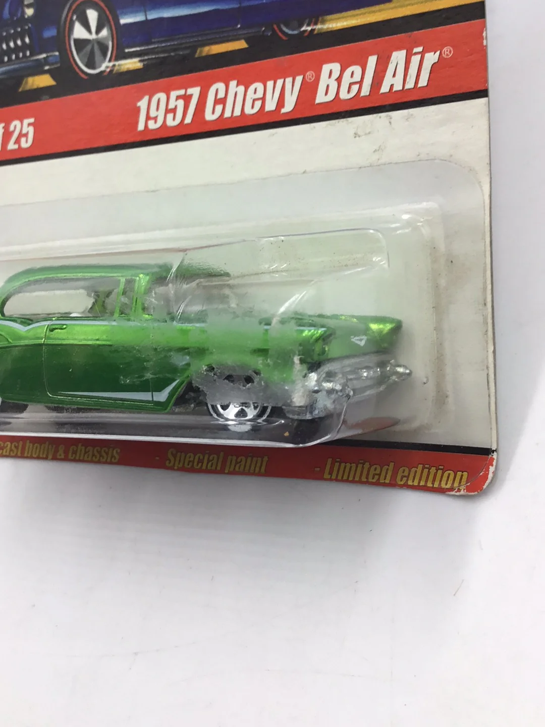 Hot wheels classics series 1  #1 1957 Chevy Bel Air CC1 - Image 4
