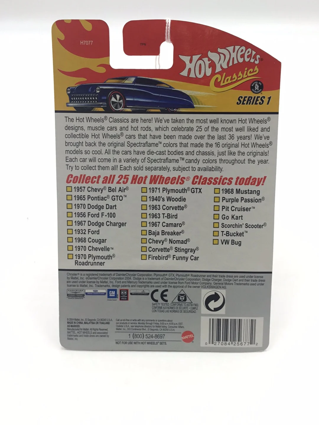 Hot wheels classics series 1 #12 1963 Corvette CC3 - Image 6