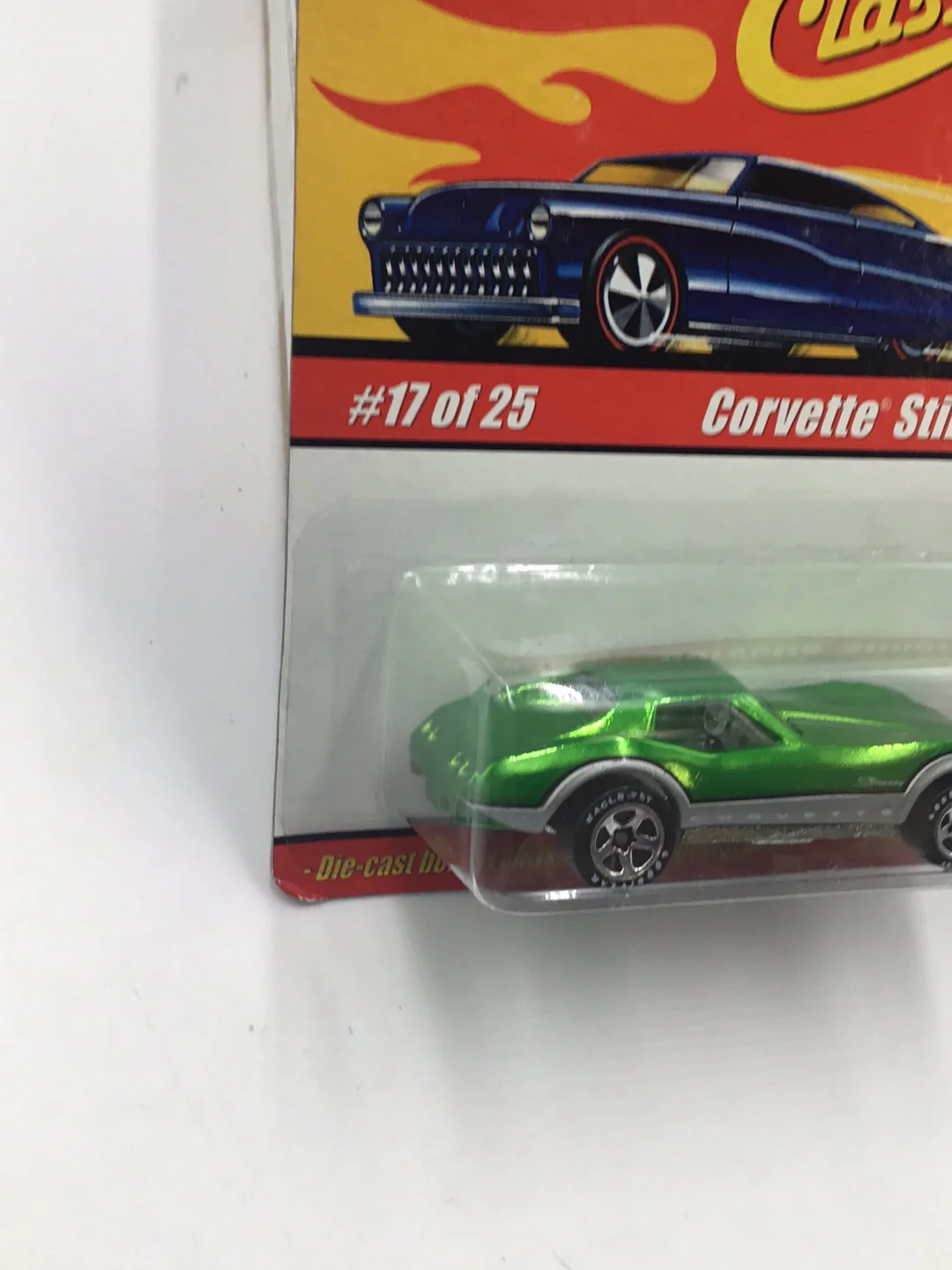 Hot wheels classics series 1 #17 Corvette Stingray 154G - Image 3