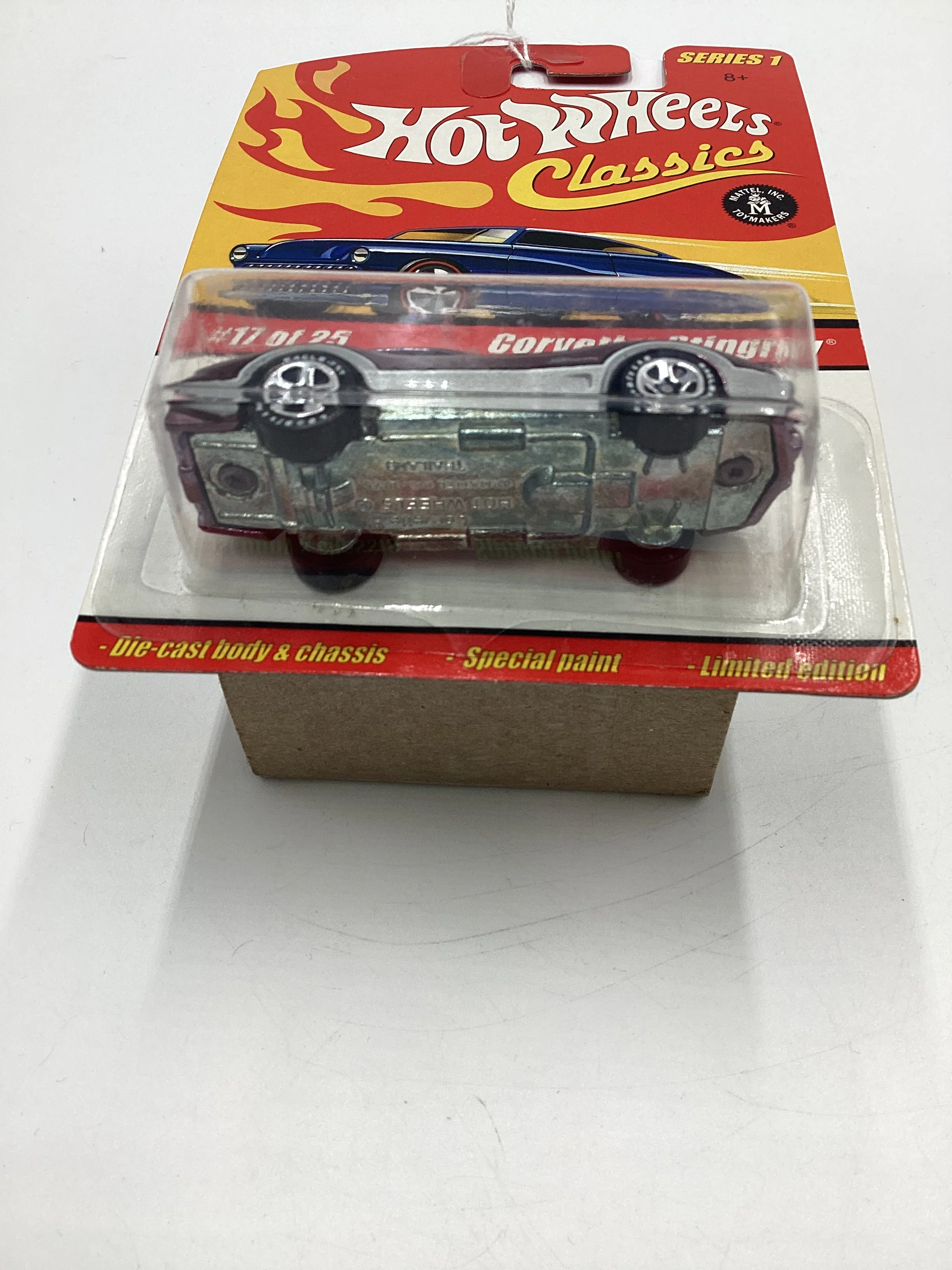 Hot Wheels Classics Series 1 #17 Corvette Stingray Purple SR - Image 8