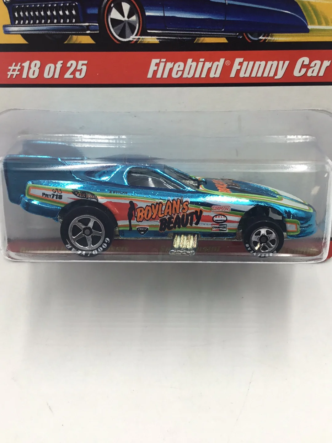 Hot wheels classics series 1 #18 Firebird Funny Car HH1 - Image 2