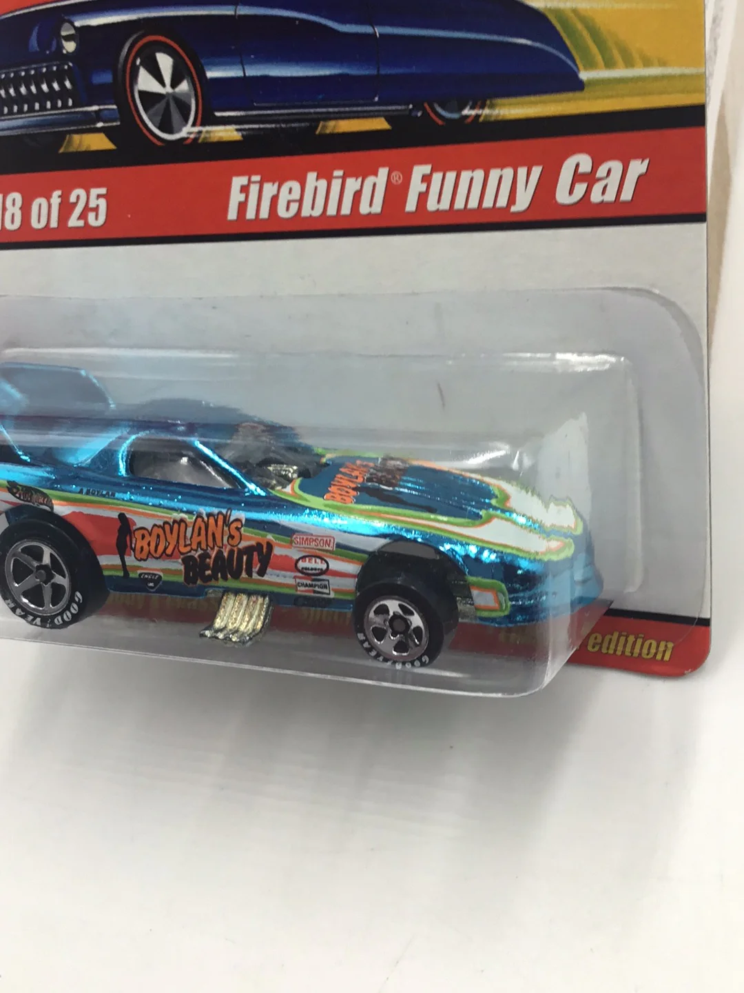 Hot wheels classics series 1 #18 Firebird Funny Car HH1 - Image 4