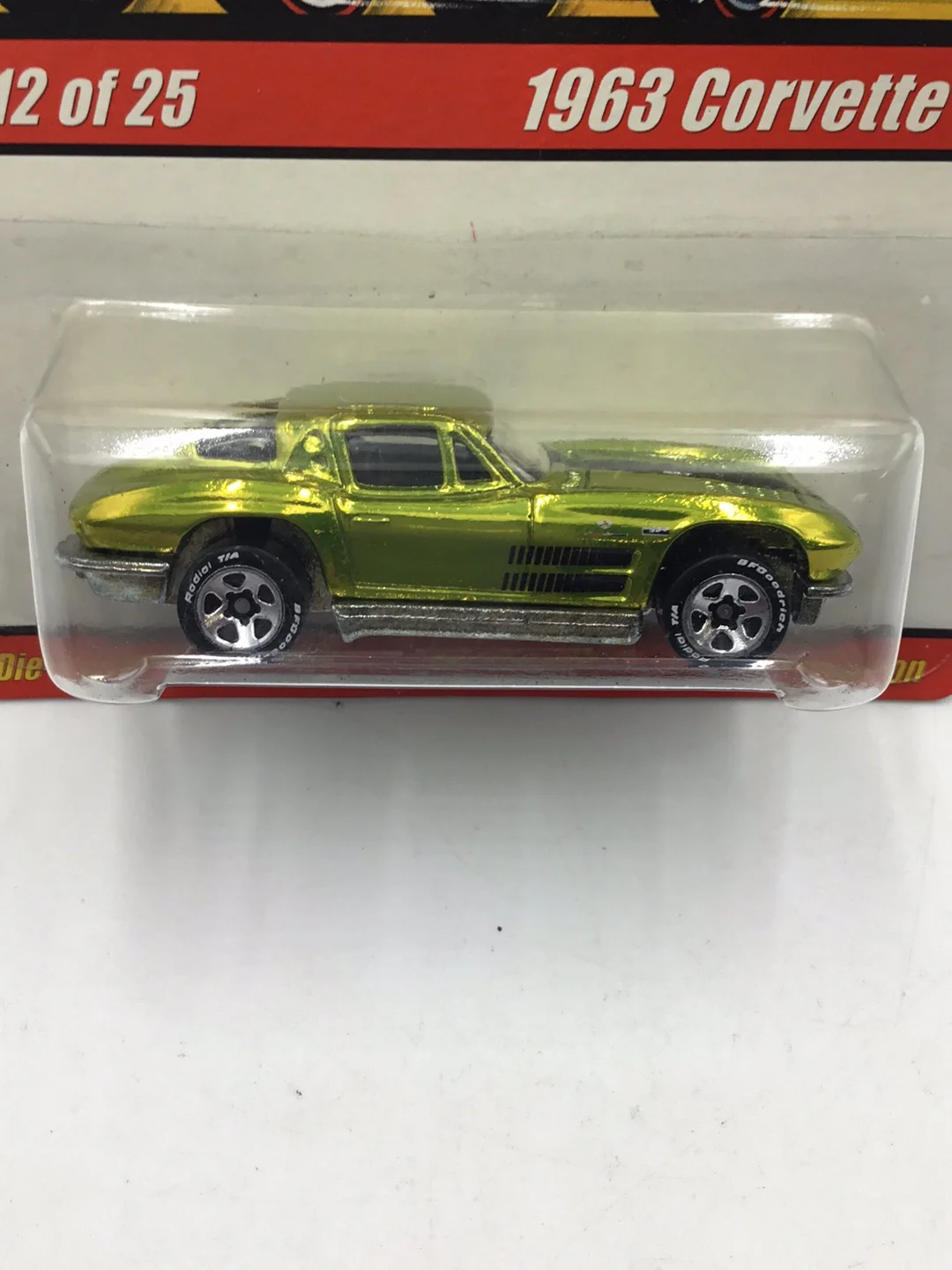 Hot wheels classics series 1 1963 Corvette Antifreeze BB5 - Image 2