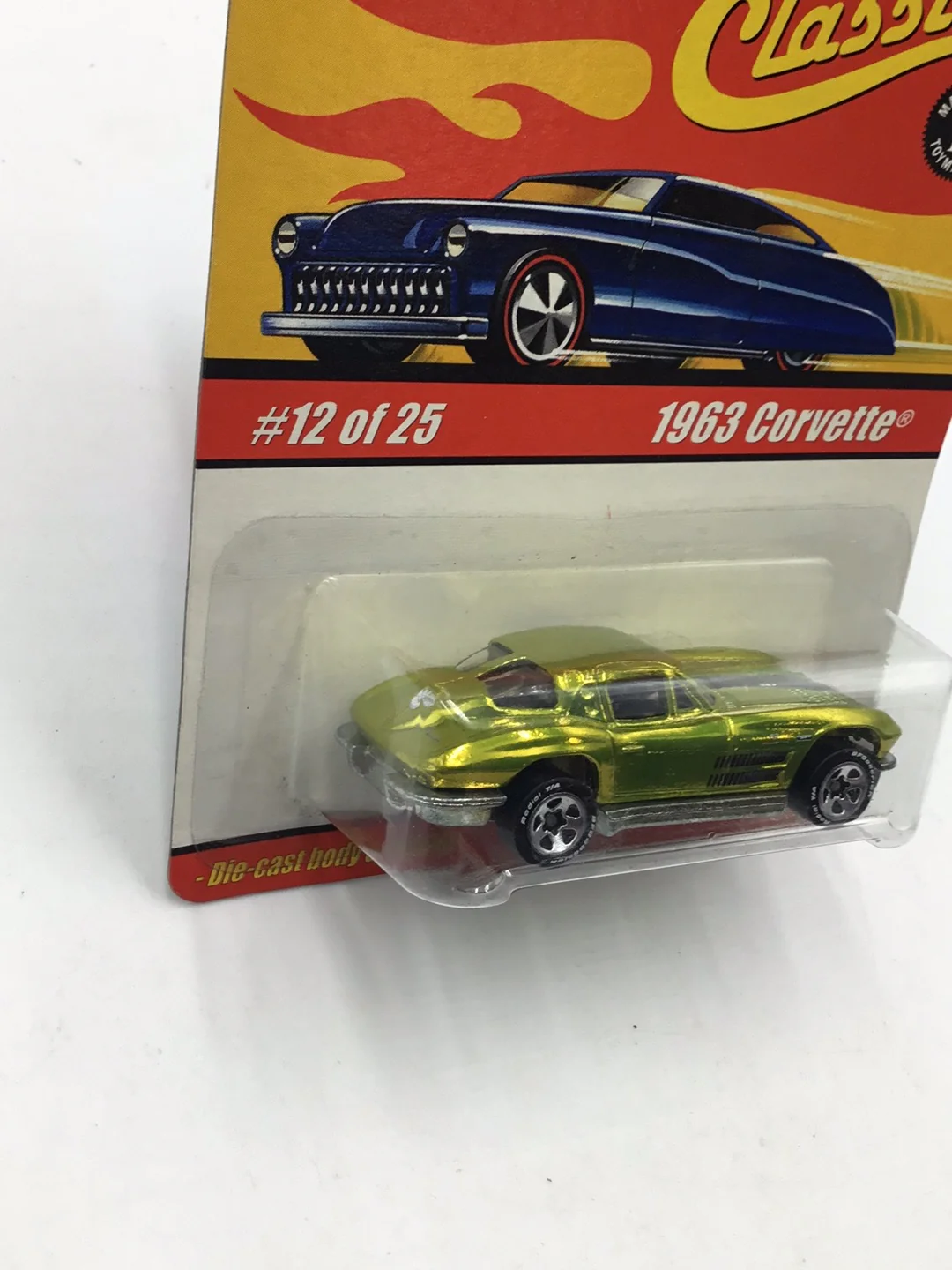 Hot wheels classics series 1 1963 Corvette Antifreeze BB5 - Image 3