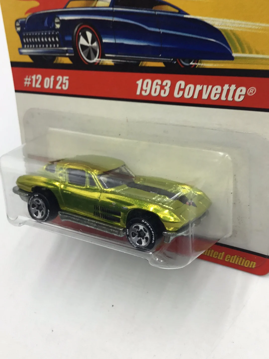 Hot wheels classics series 1 1963 Corvette Antifreeze BB5 - Image 4