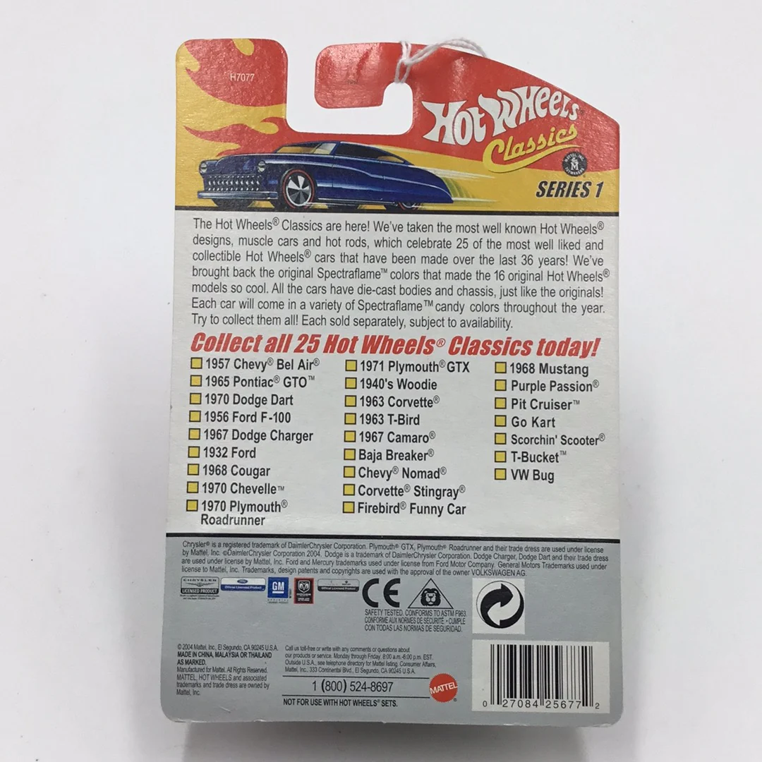 Hot wheels classics series 1 1963 Corvette Dark Green BB6 - Image 5