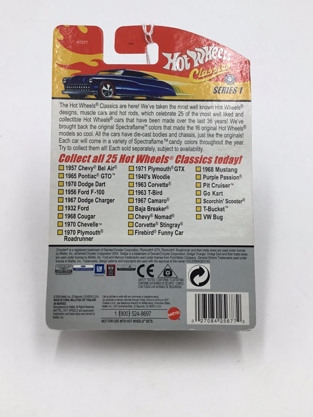 Hot wheels classics series 1 1963 Corvette Pink BB5 - Image 5