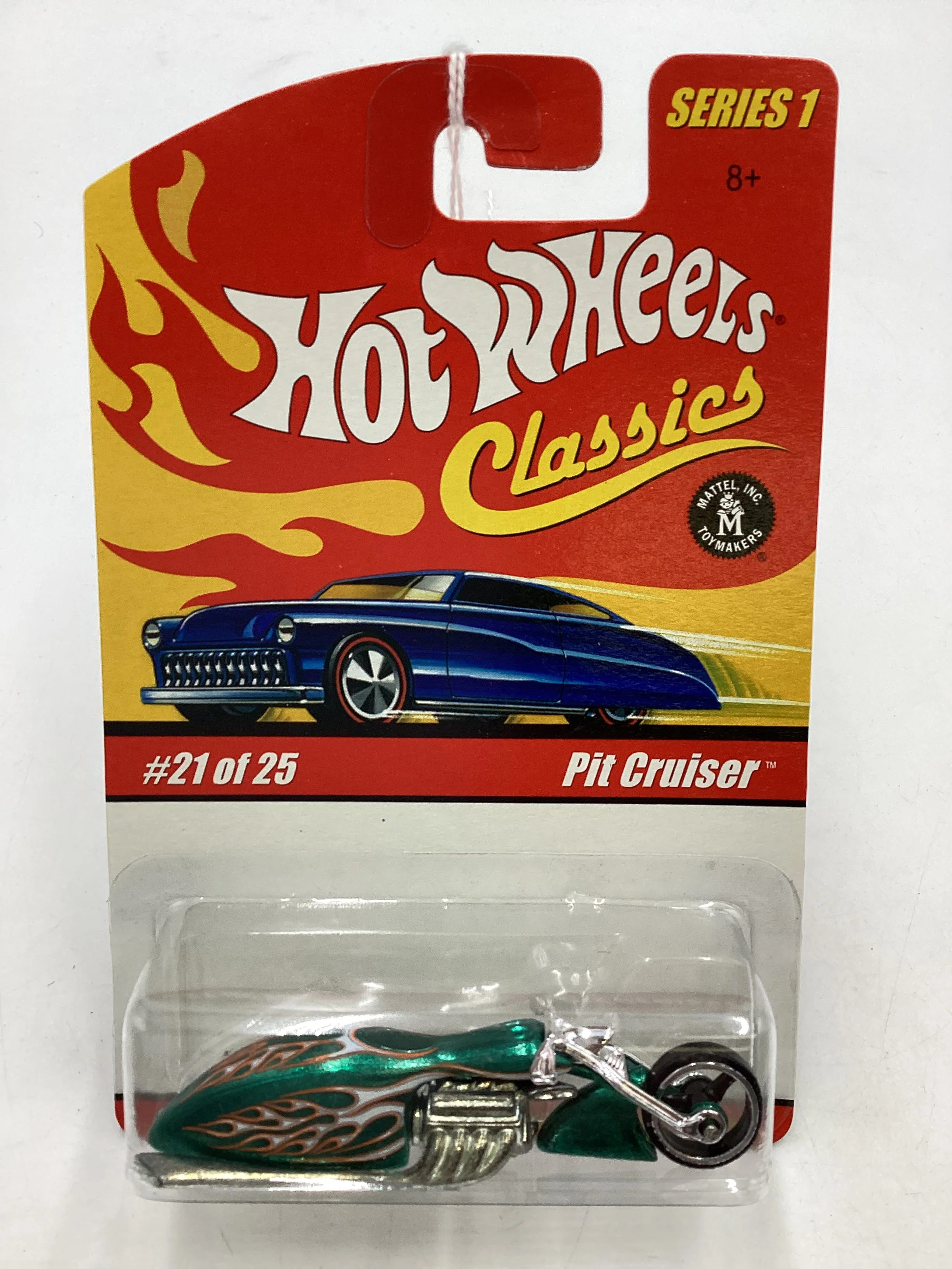 Hot wheels Classics Series 1 #21 Pit Cruiser Green (SR) - Image 2