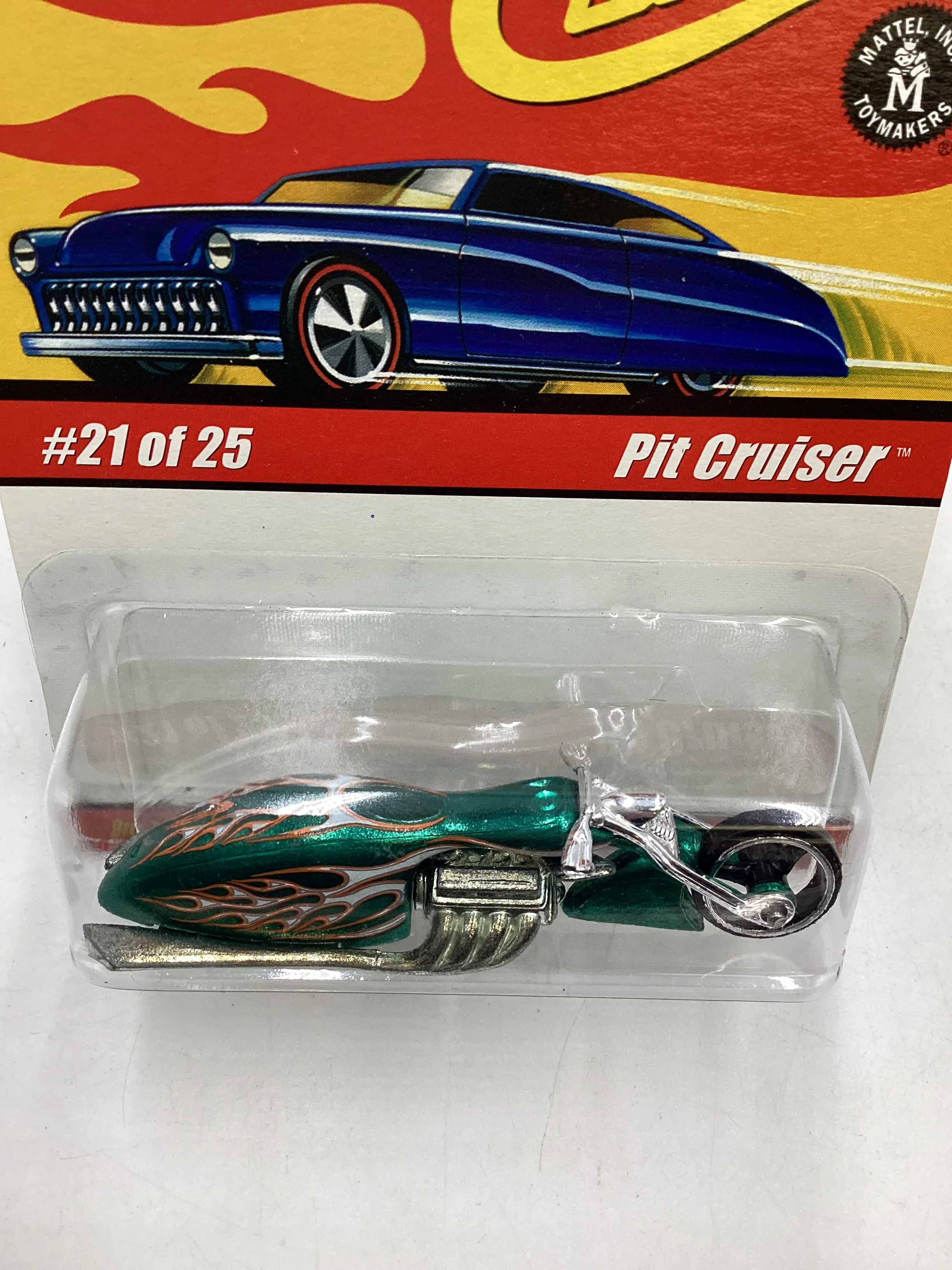 Hot wheels Classics Series 1 #21 Pit Cruiser Green (SR) - Image 6