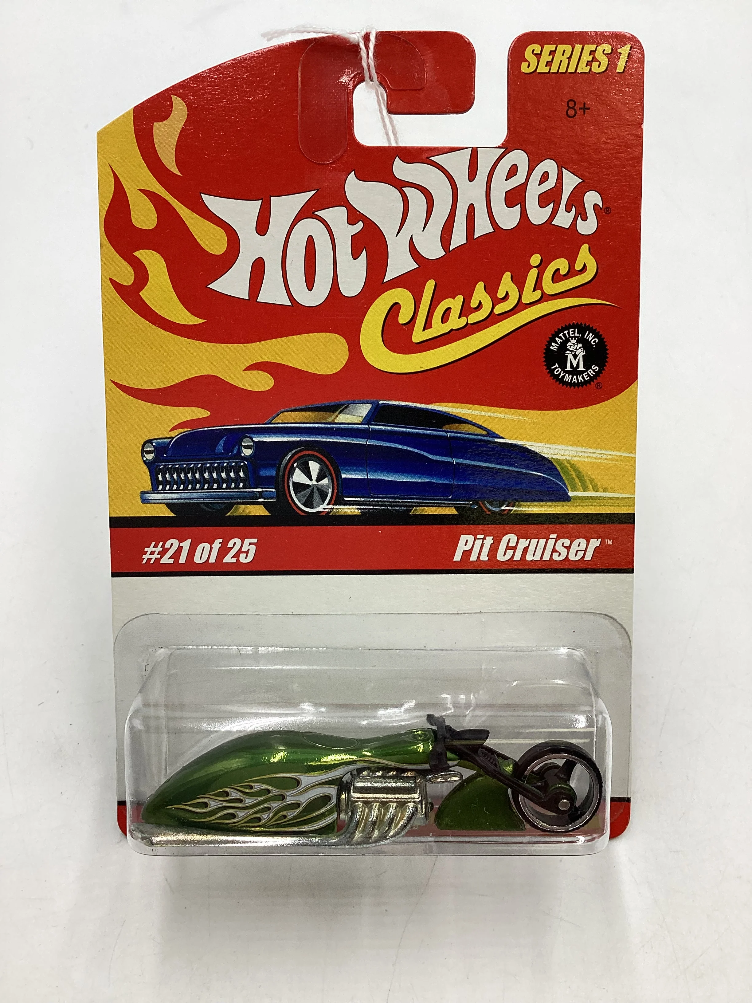 Hot wheels Classics Series 1 #21 Pit Cruiser Lt Green (SR) - Image 2