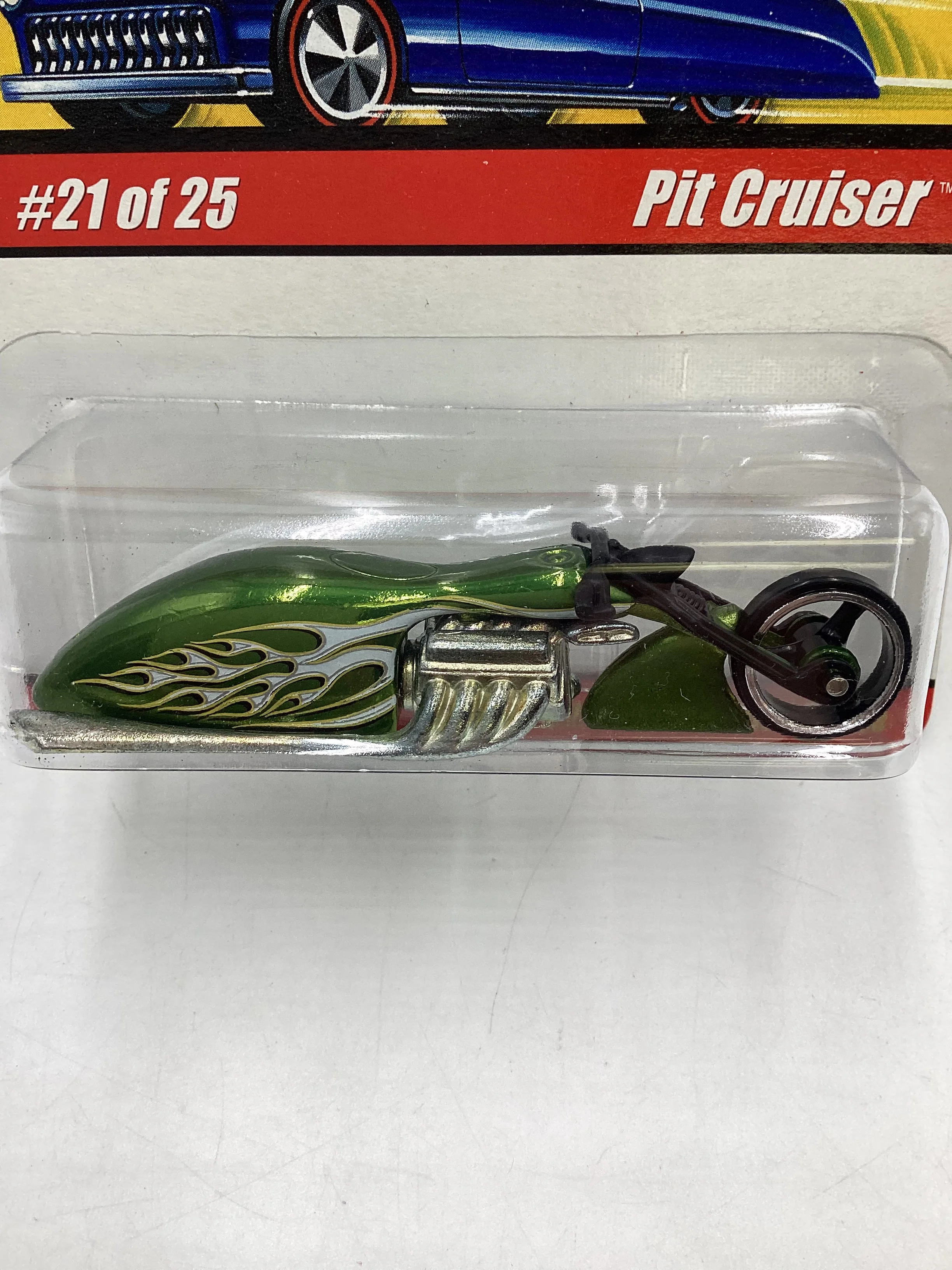Hot wheels Classics Series 1 #21 Pit Cruiser Lt Green (SR) - Image 3