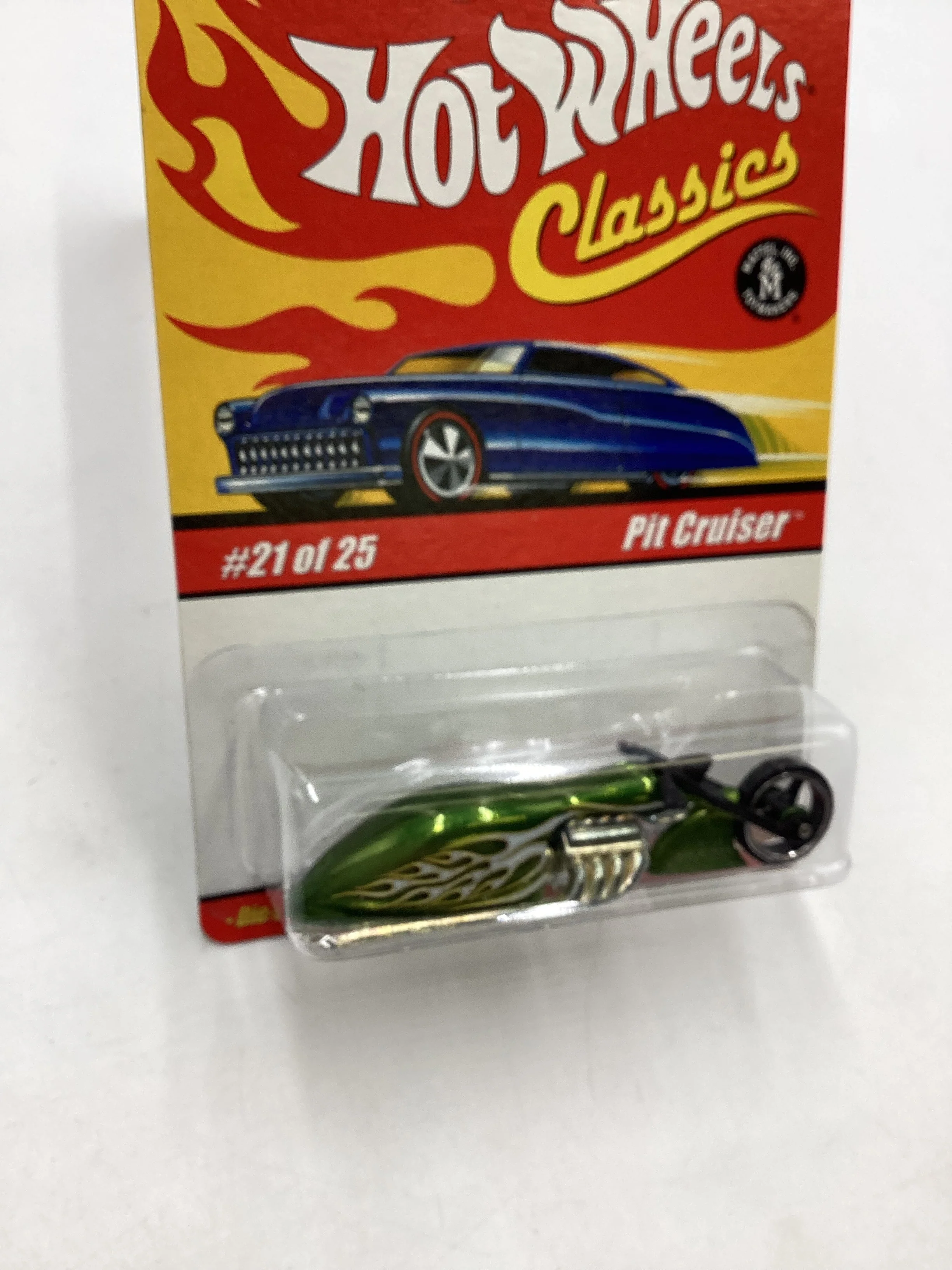Hot wheels Classics Series 1 #21 Pit Cruiser Lt Green (SR) - Image 4