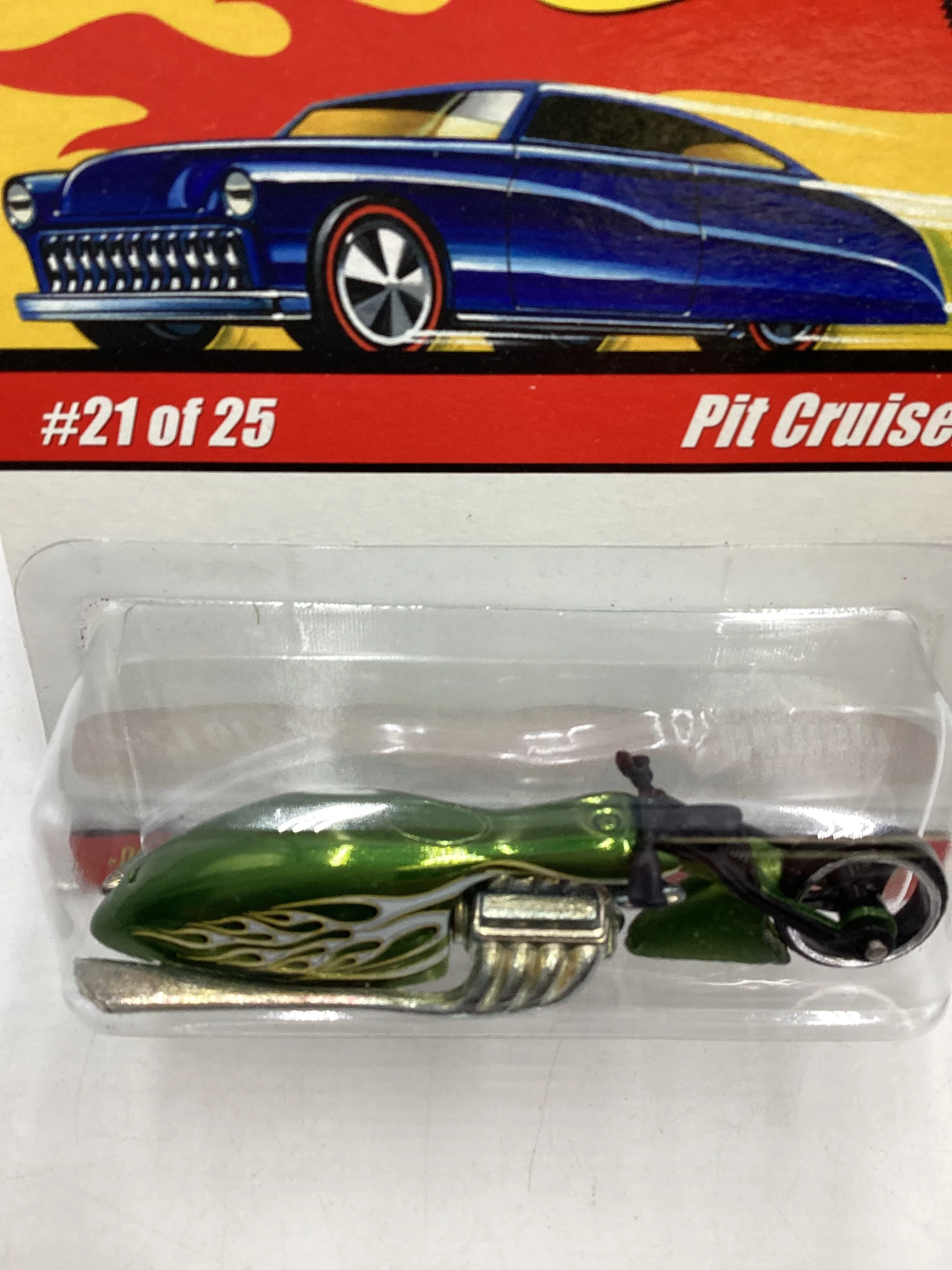 Hot wheels Classics Series 1 #21 Pit Cruiser Lt Green (SR) - Image 5