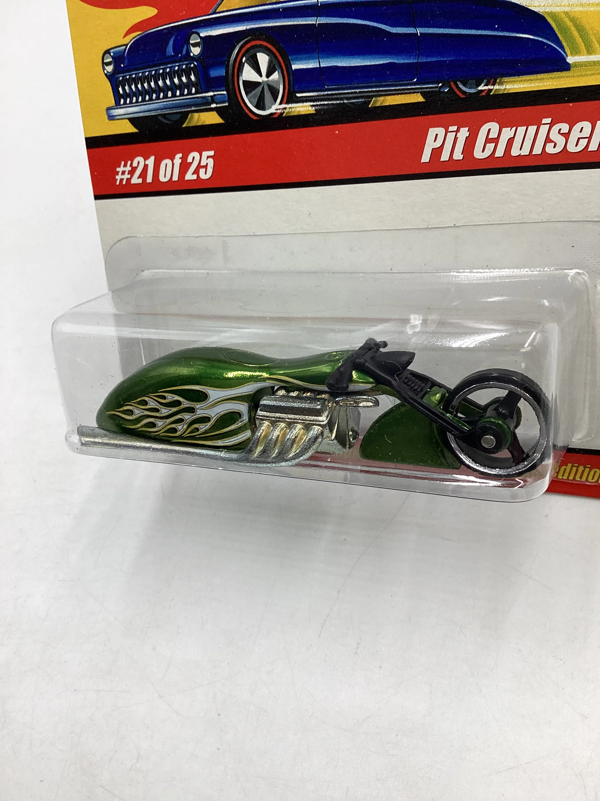 Hot wheels Classics Series 1 #21 Pit Cruiser Lt Green (SR) - Image 7