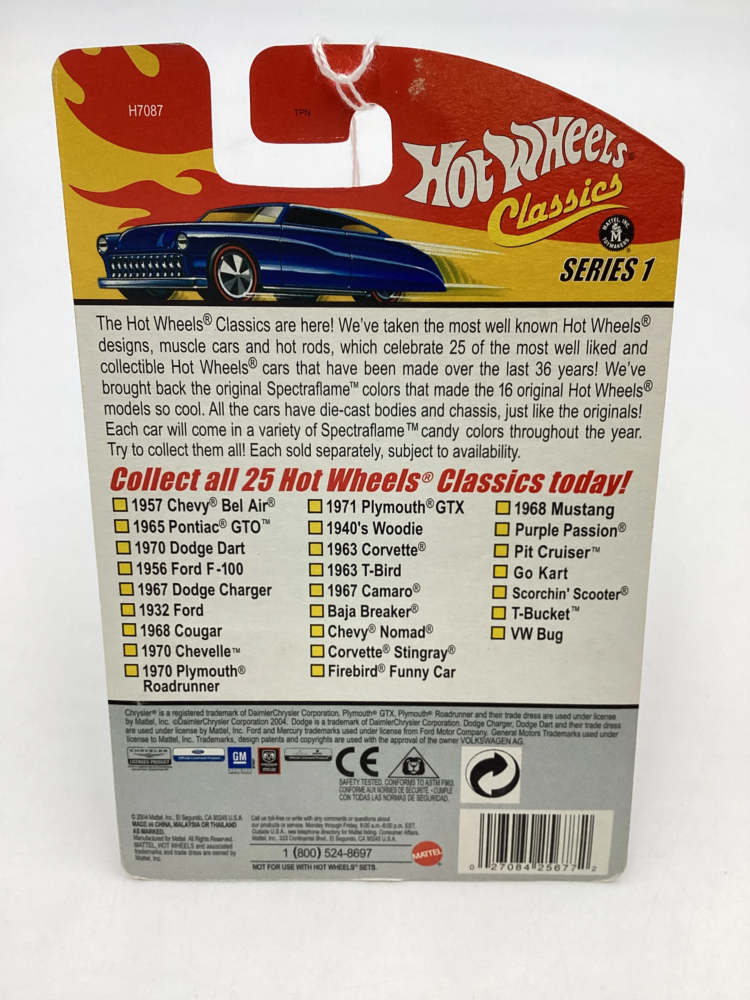 Hot wheels classics series 1 #22 of 25 Go Kart red - Image 7