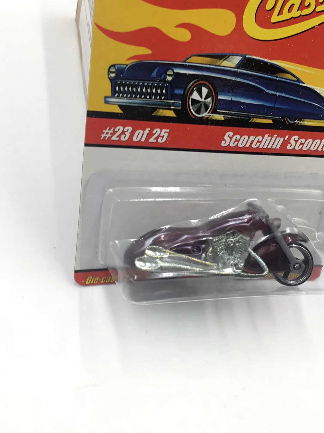 Hot wheels classics series 1 #23 Scorchin Scooter AA8 - Image 3