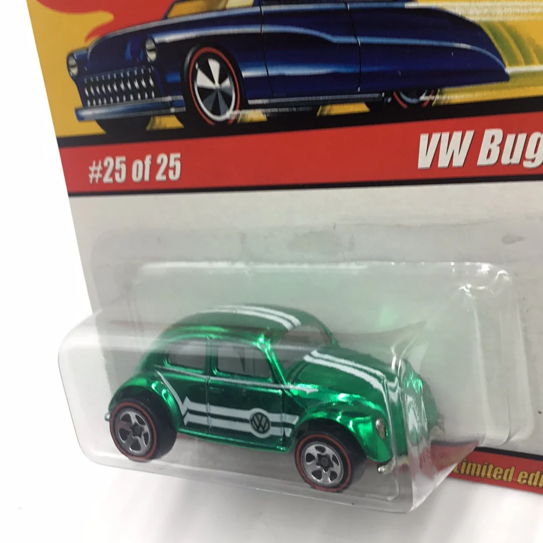 Hot wheels classics series 1 #25 VW Bug green 154G - Image 4