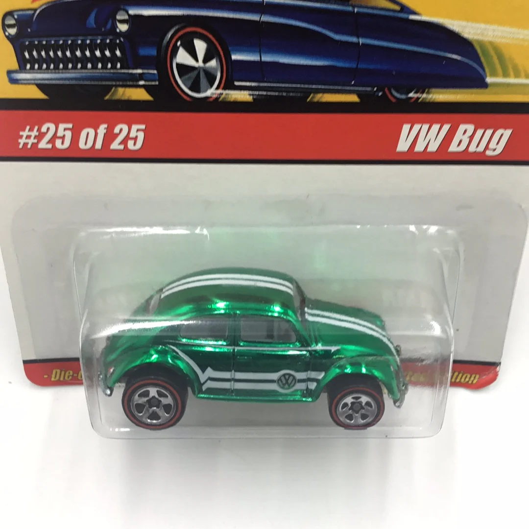 Hot wheels classics series 1 #25 VW Bug green 154G - Image 5