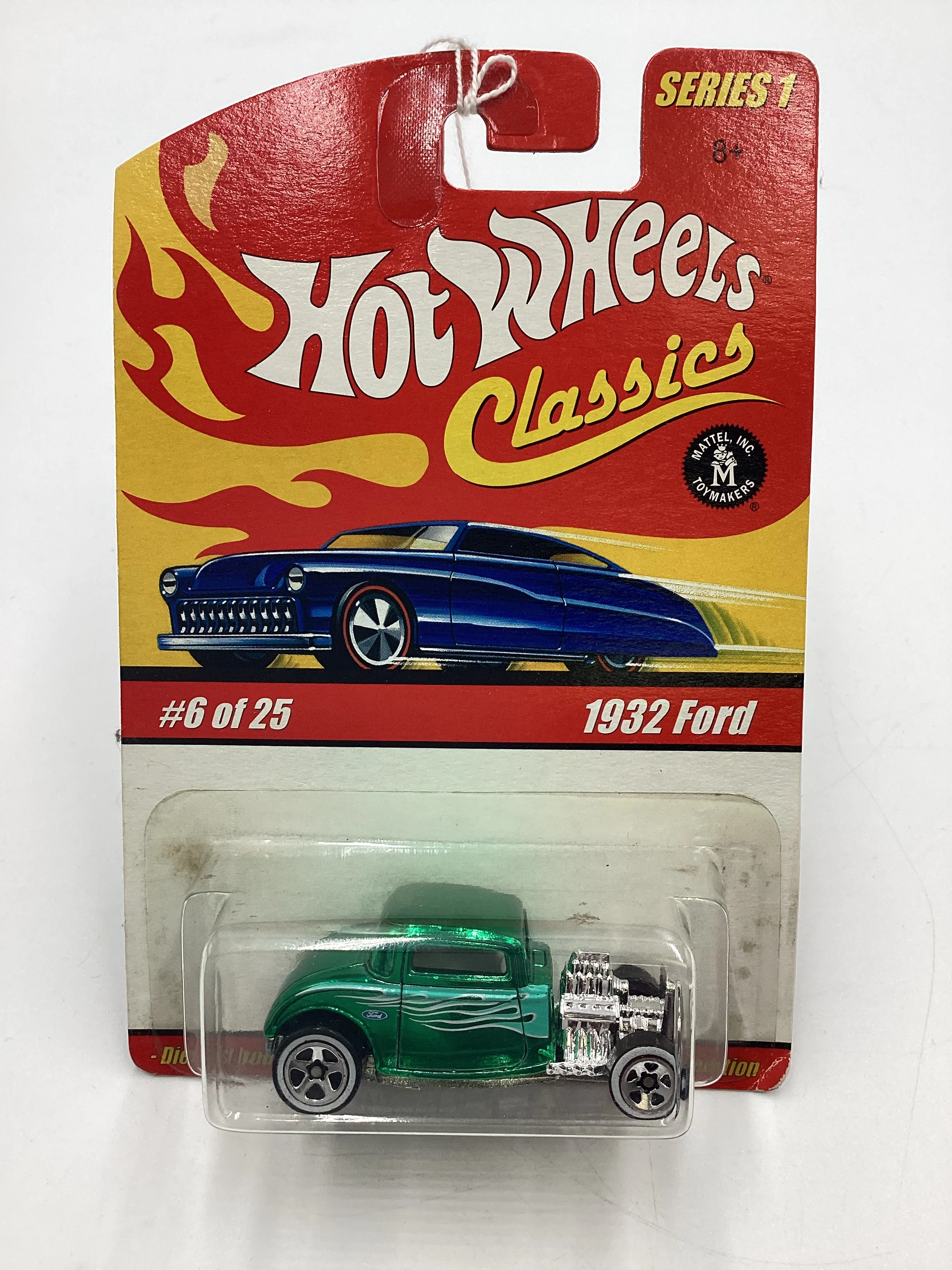 Hot Wheels Classics Series 1 #6 1932 Ford Green - Image 2