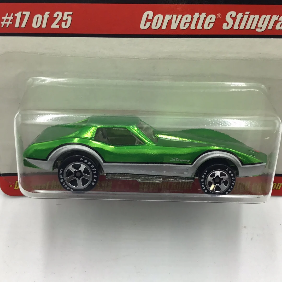 Hot wheels classics series 1 Corvette Stingray Green BB6 - Image 2