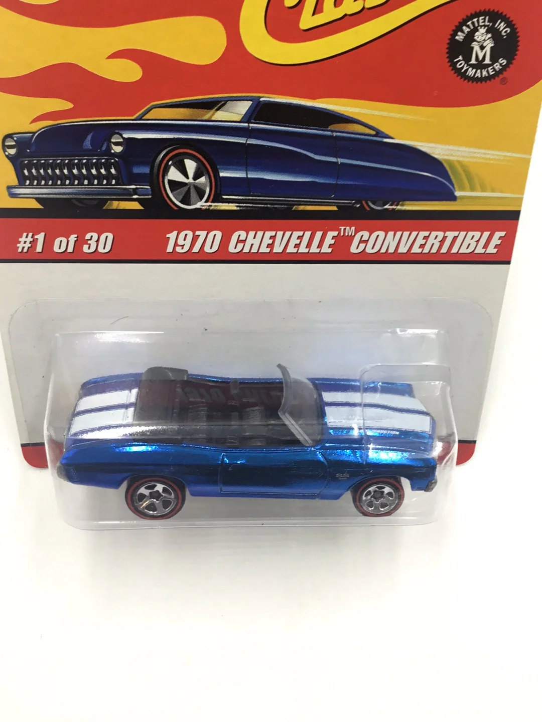 Hot wheels classics series 2 #1 1970 Chevelle Convertible GG3 - Image 5