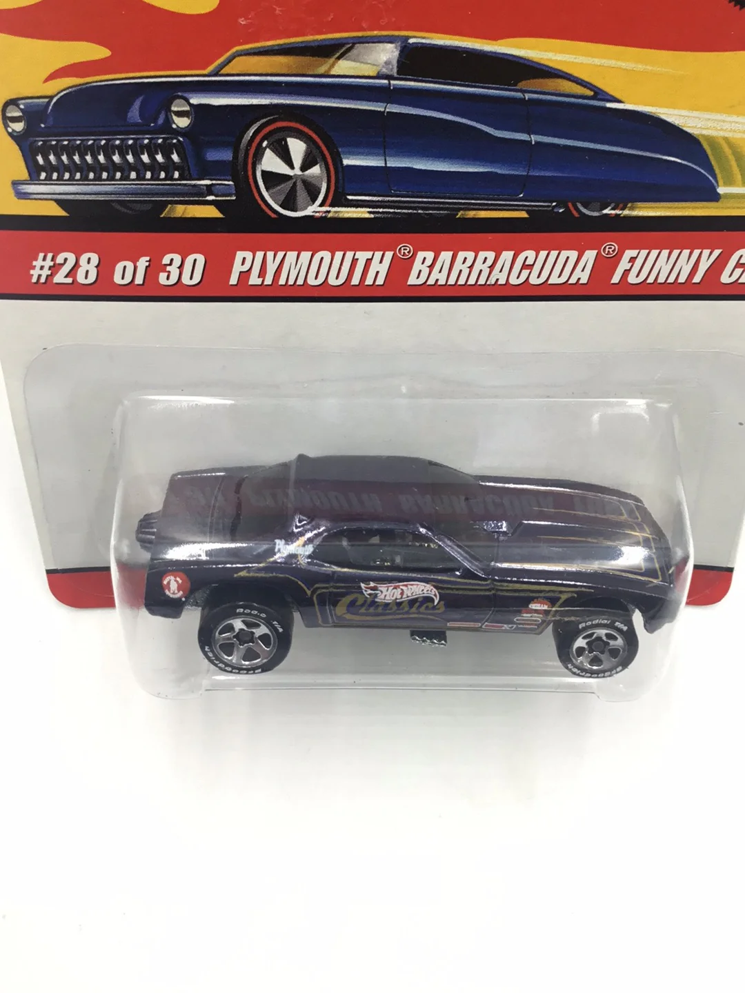 Hot wheels classics series 2 #28 Plymouth Barracuda Funny Car HH1 - Image 5