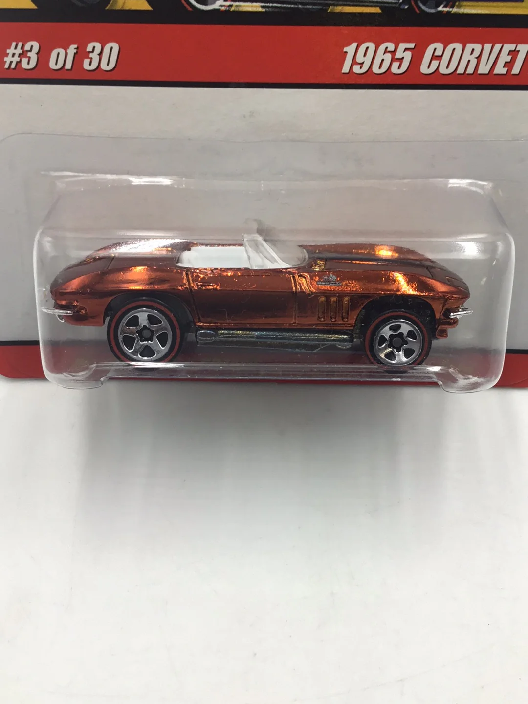 Hot wheels classics series 2 #3 1965 Corvette orange CC5 - Image 2
