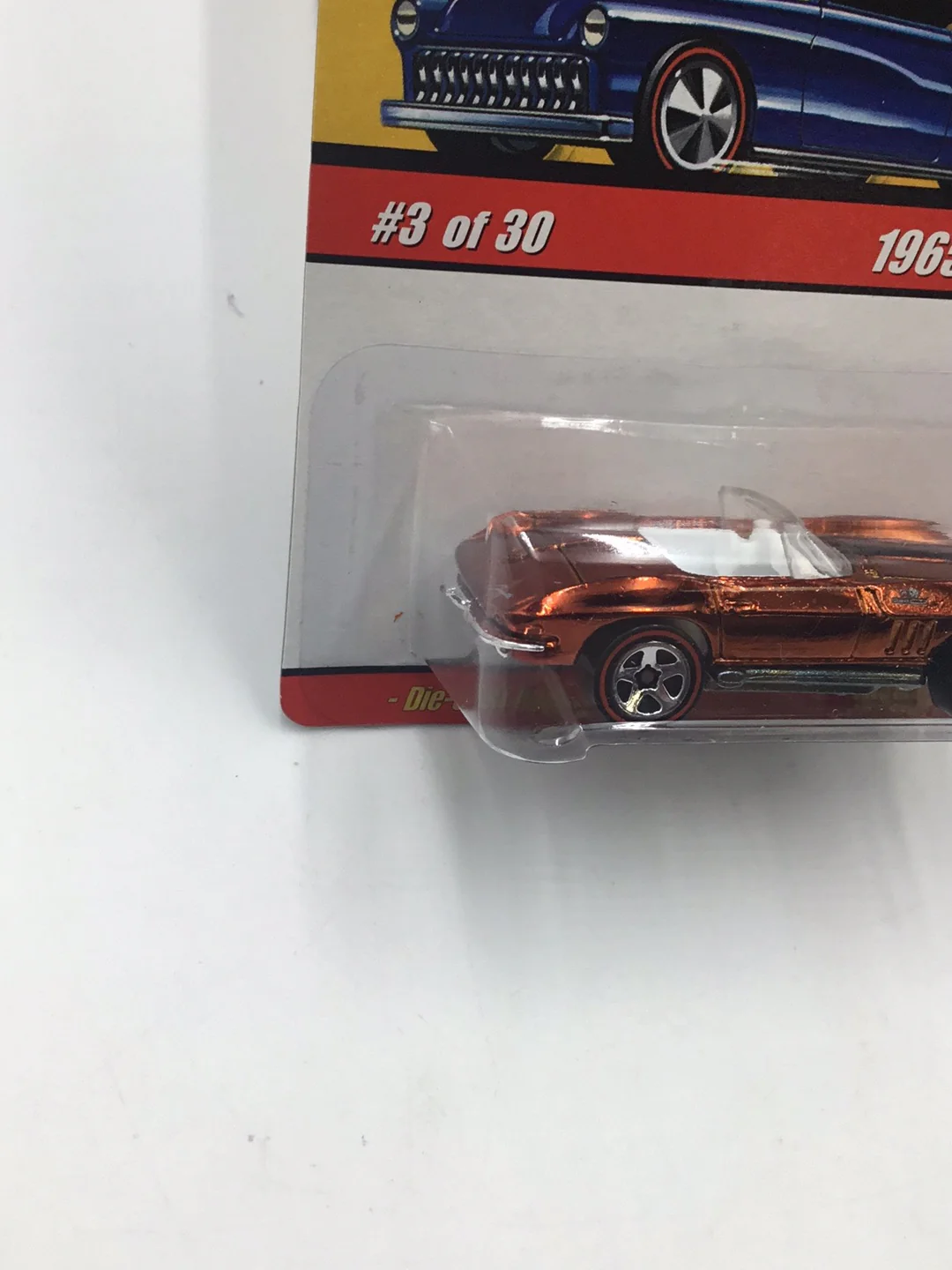 Hot wheels classics series 2 #3 1965 Corvette orange CC5 - Image 3