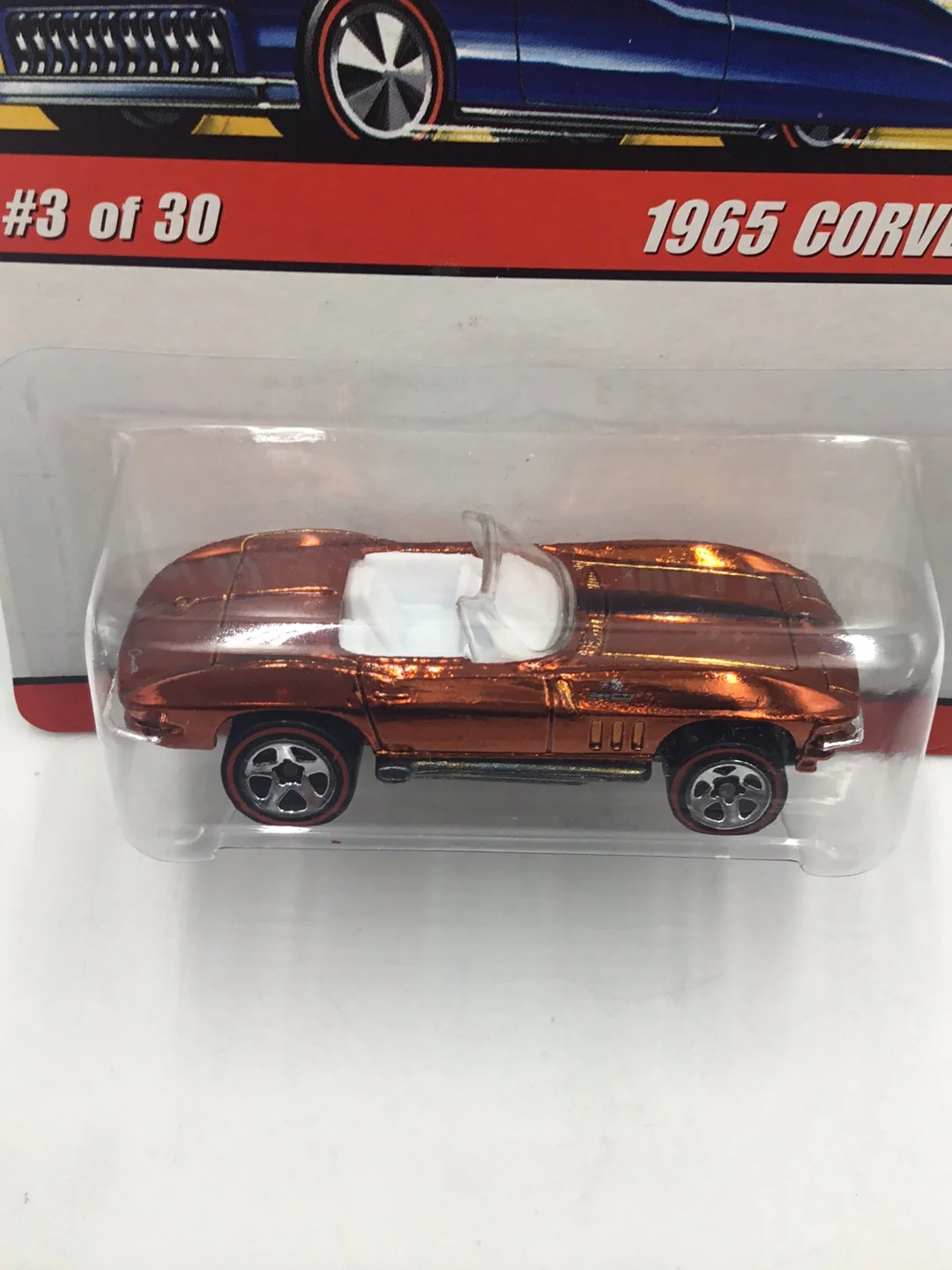 Hot wheels classics series 2 #3 1965 Corvette orange CC5 - Image 5