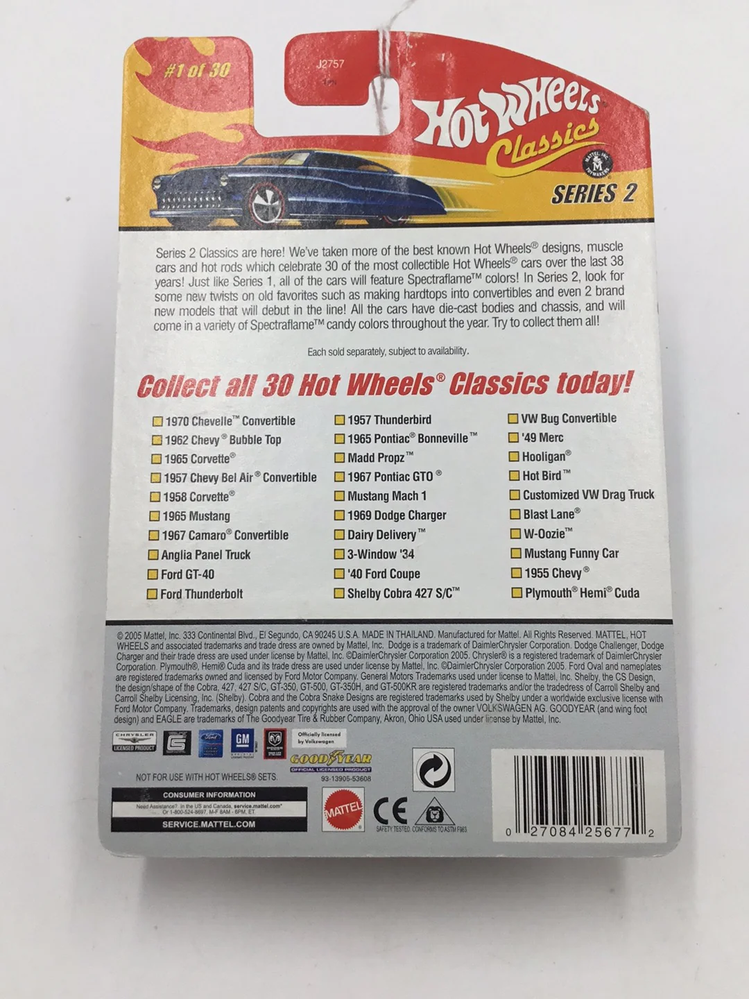 Hot wheels classics series 2 #30 1970 Chevelle Convertible BB5 - Image 6