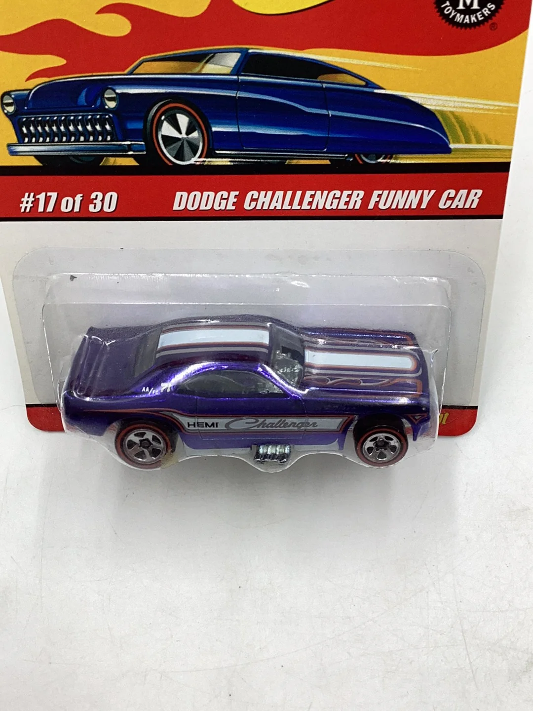 Hot Wheels Classics Series 3 #17 Dodge Challenger Funny Car 157B - Image 6