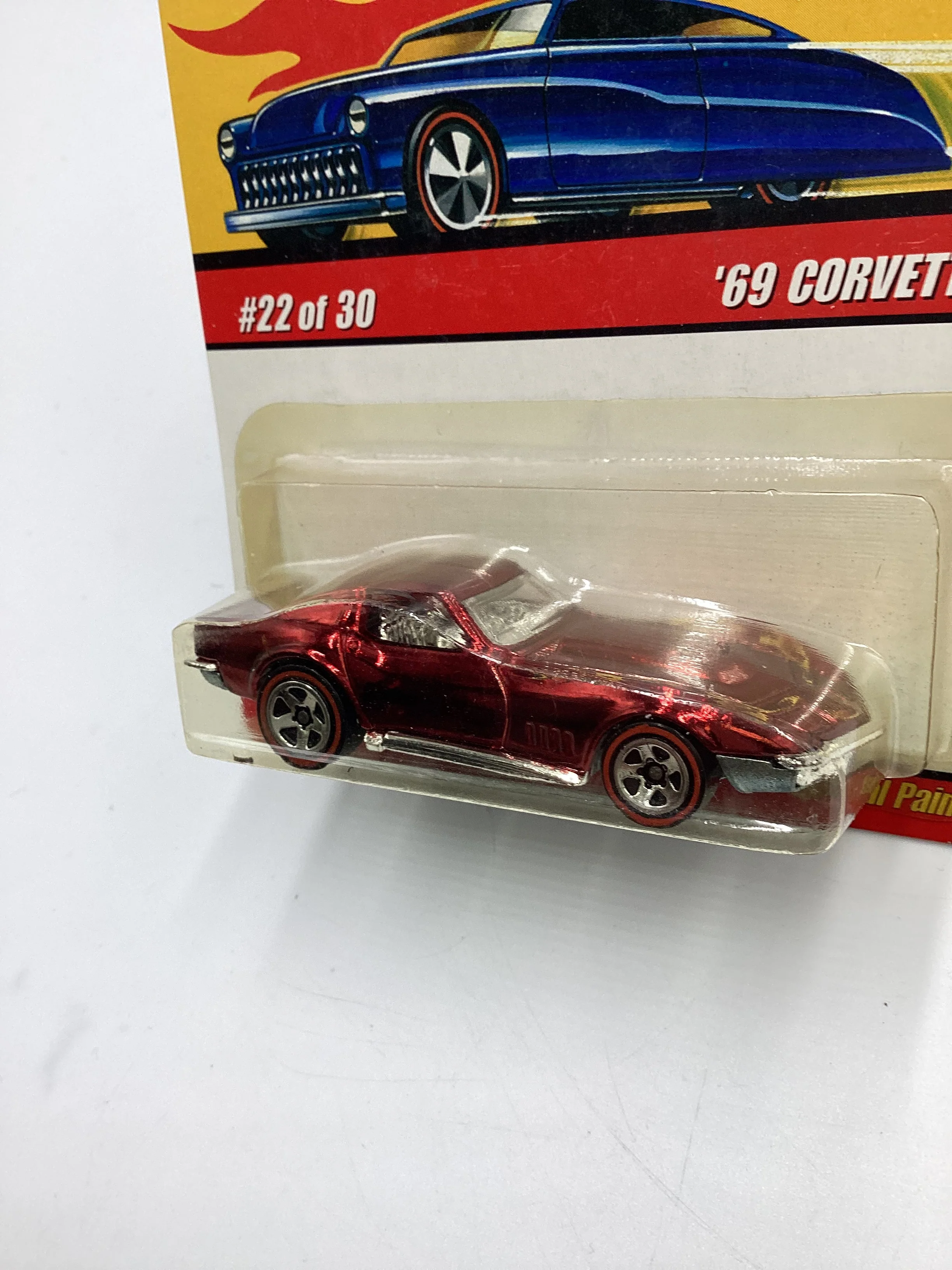 Hot wheels Classics Series 3 #22 69 Corvette Red SR - Image 4